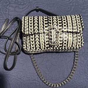 Marc Jacobs Monochrome Logo Crossbody Bag